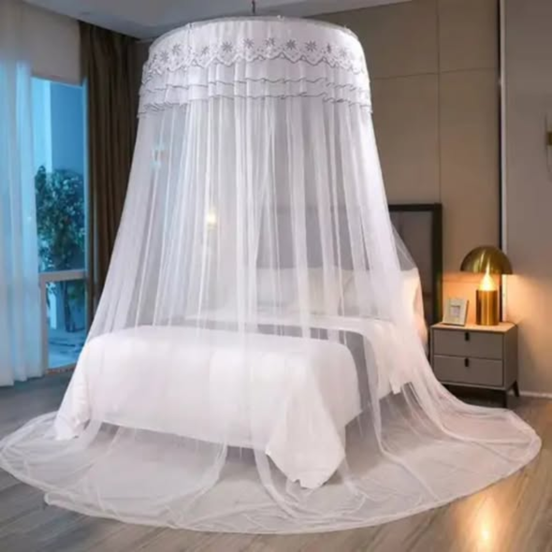 Protect your sleep with our beautiful Round Nets. Available in many colors and sizes. Order your favorite today for delivery in Nairobi! Round Nets