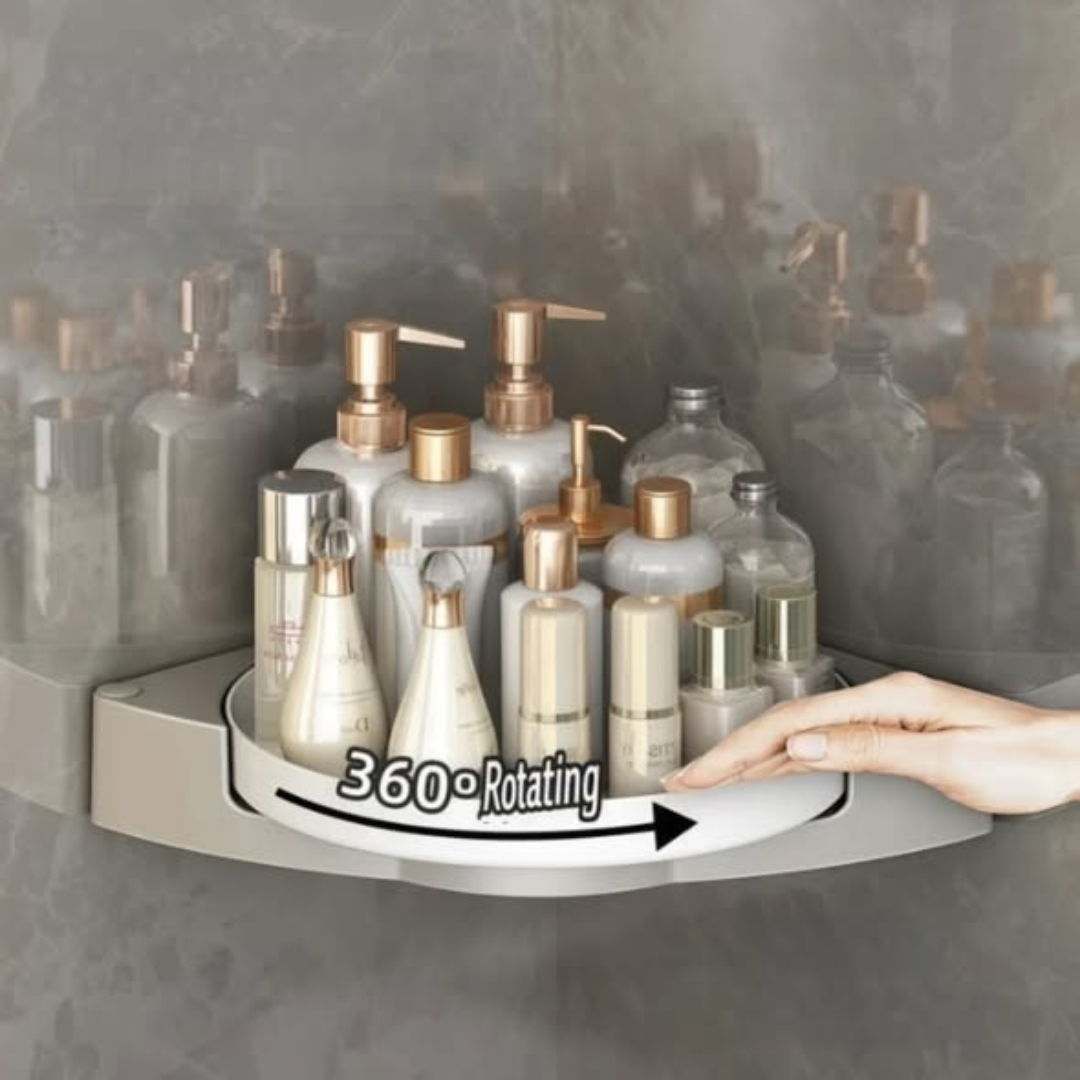 Lazy Susan 360 Rotating Bathroom Organizer