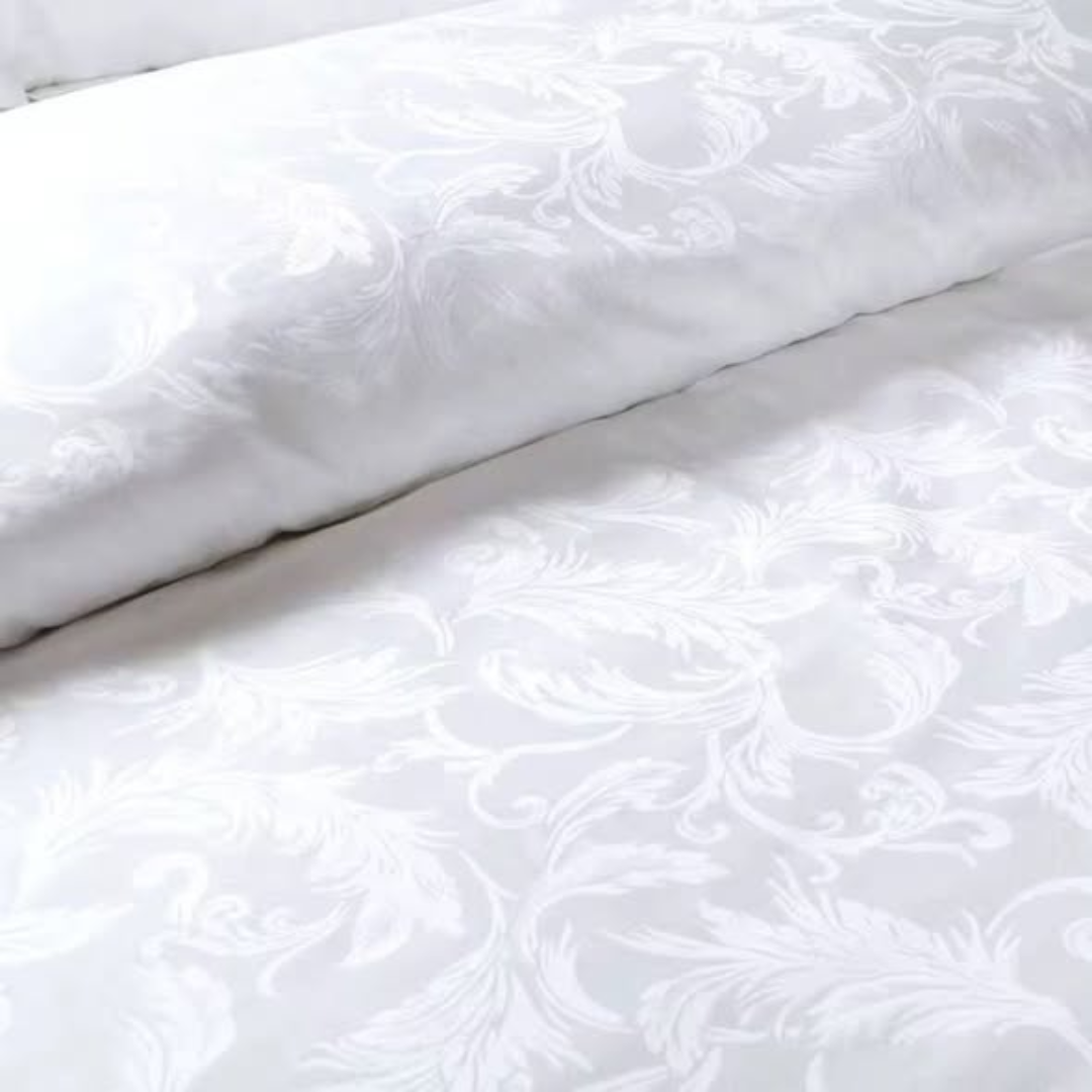 100% Pure Cotton Duvet Cover Set (Elegant Plain)