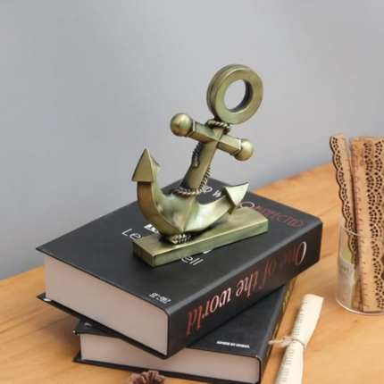 Wrought Iron Metal Anchor Decor