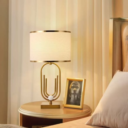 Gold Table Lamp