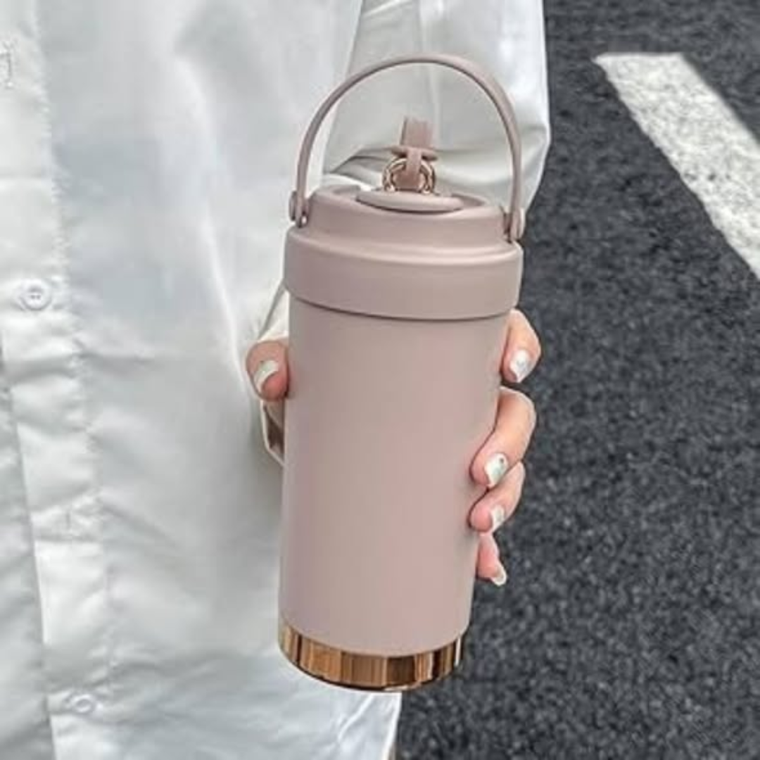 Stainless steel insulated coffee tumbler
