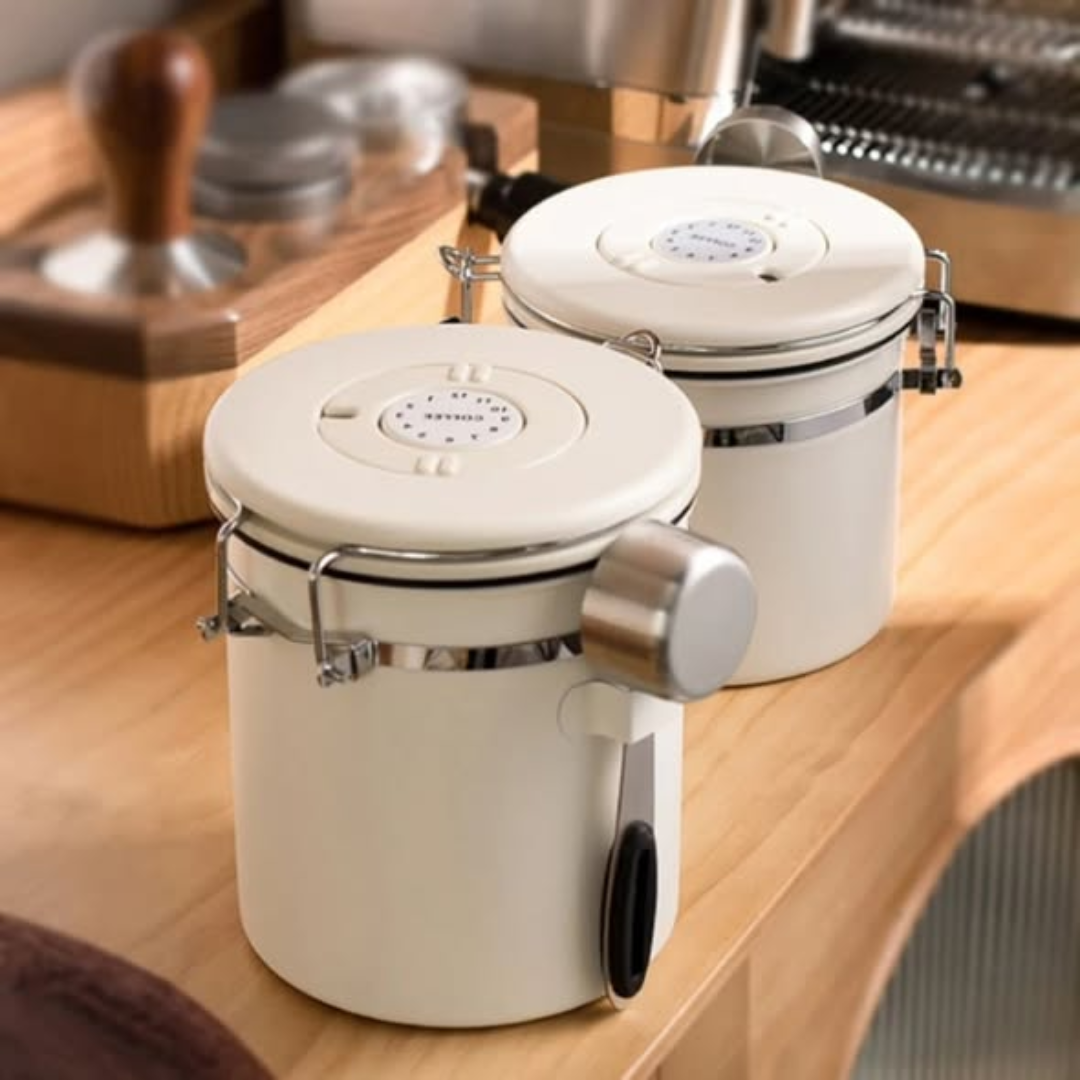 Coffee Bean Vacuum Food Storage Container
