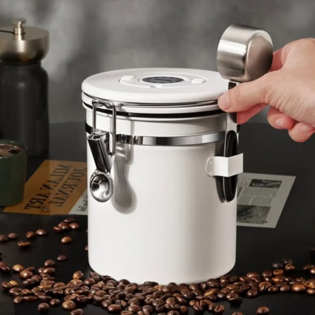 Coffee Bean Vacuum Food Storage Container