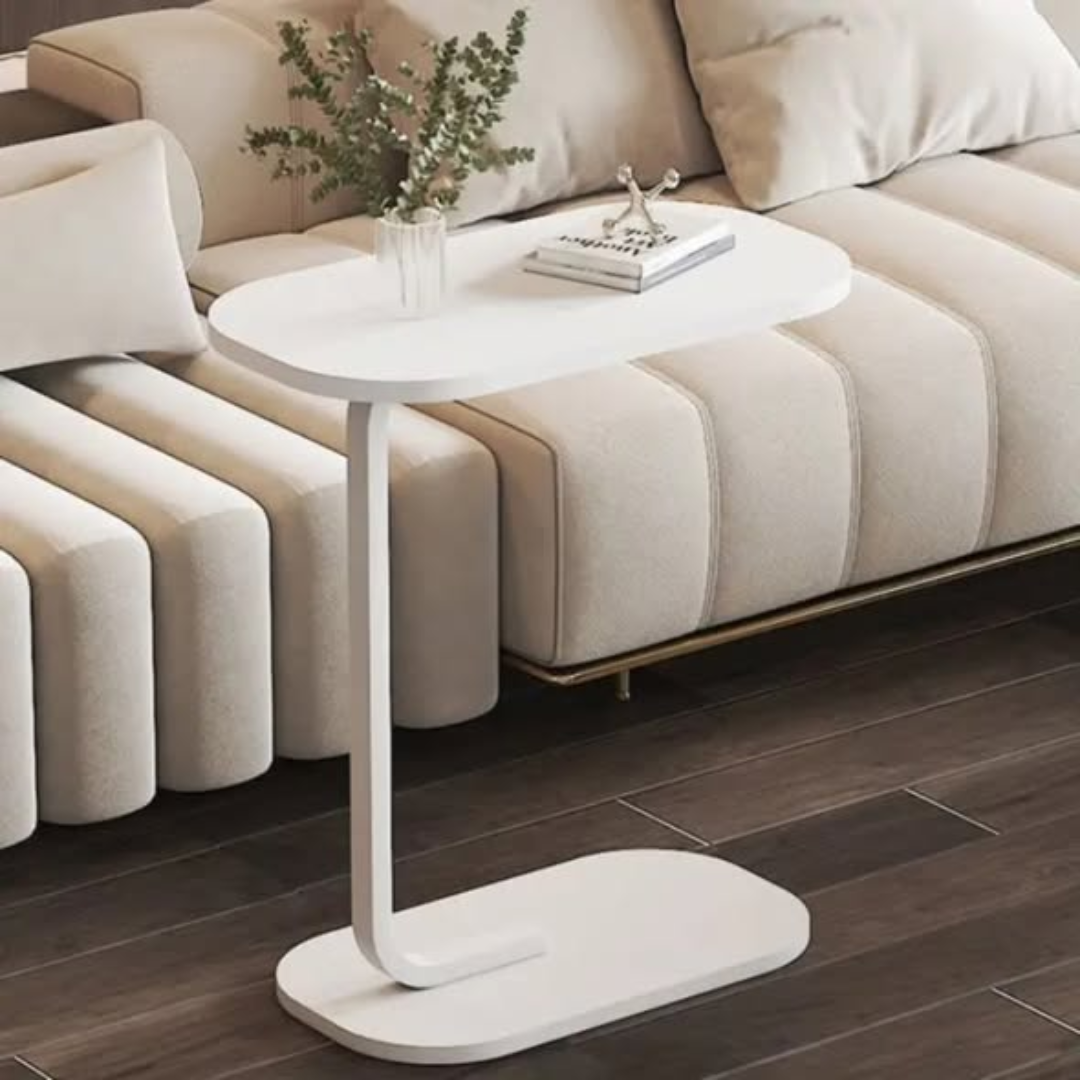 C-Shaped Side Stool/Table