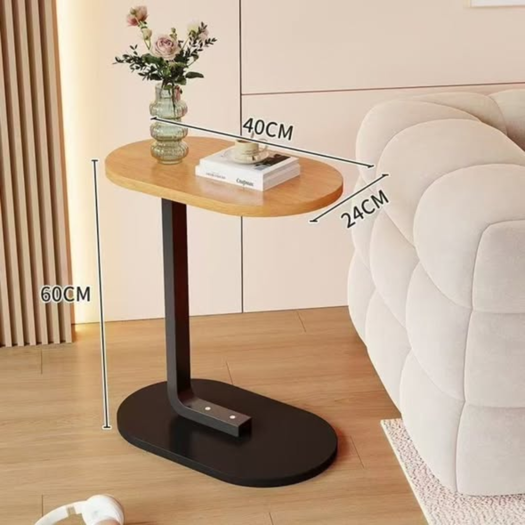 C-Shaped Side Stool/Table