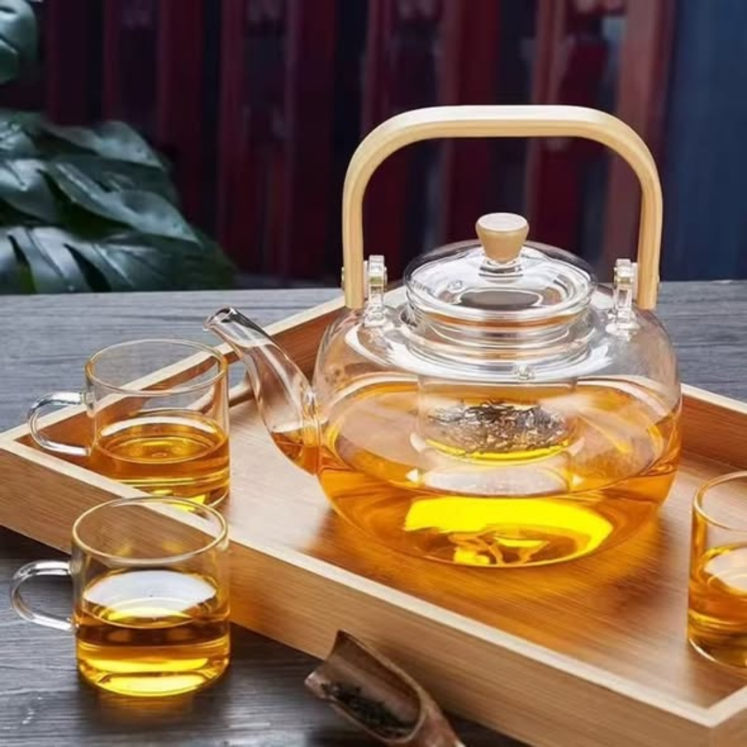 Luxury Glass Tea Set