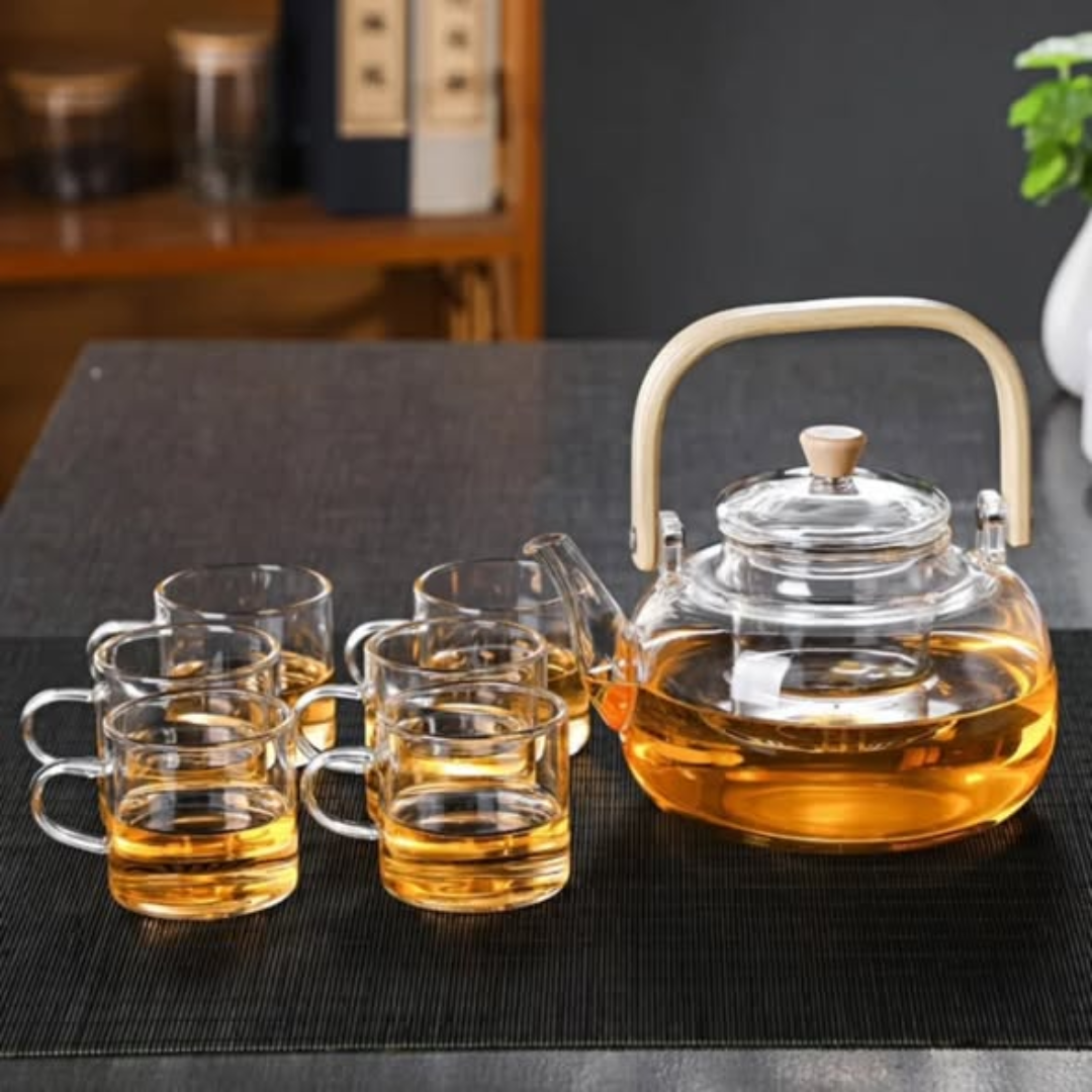 Luxury Glass Tea Set