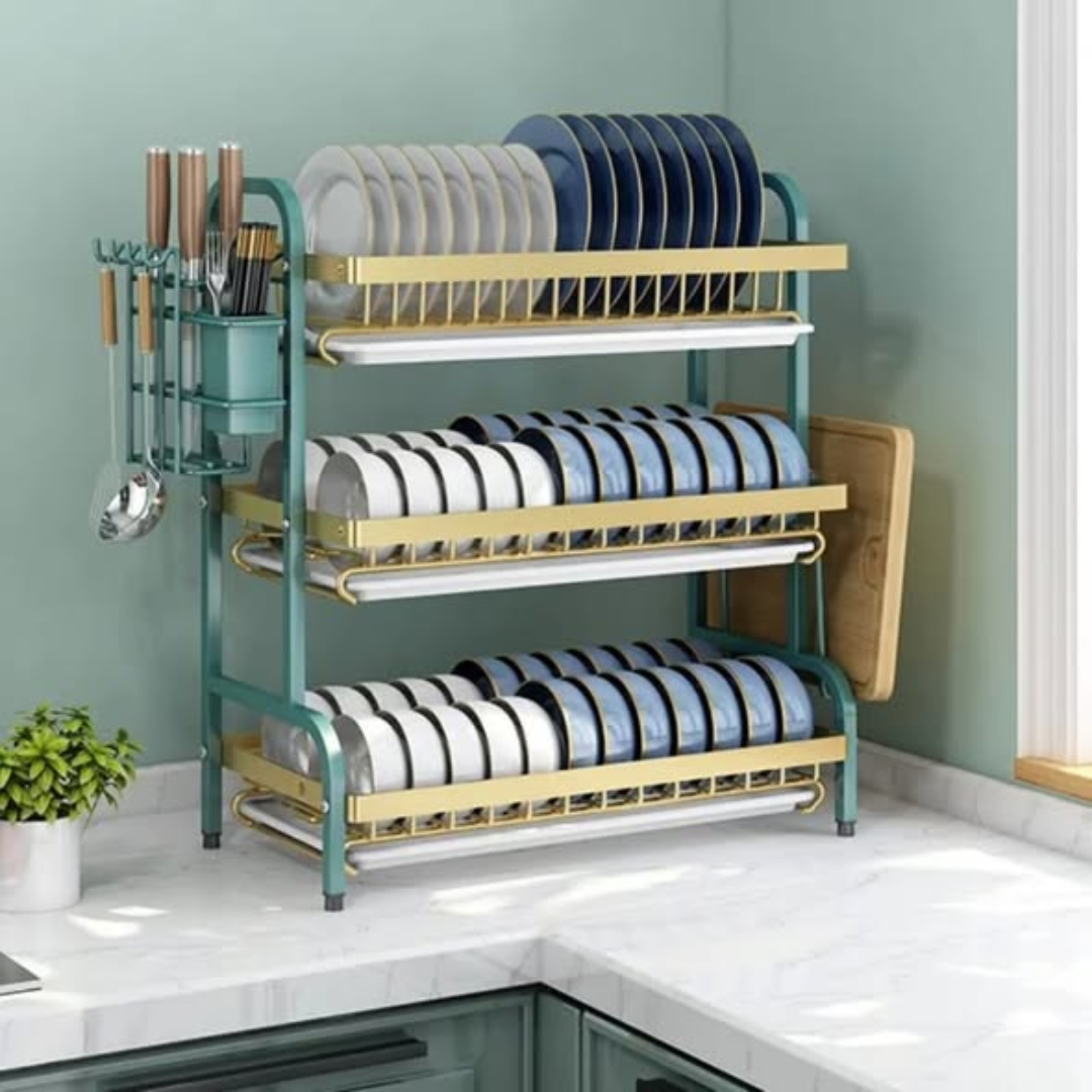 3 tier dish rack