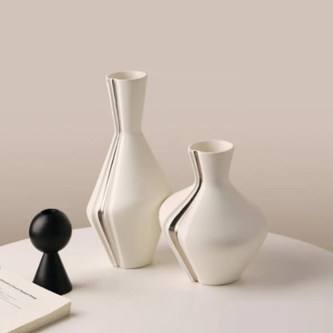 3pcs Modern Ceramic Vase Set