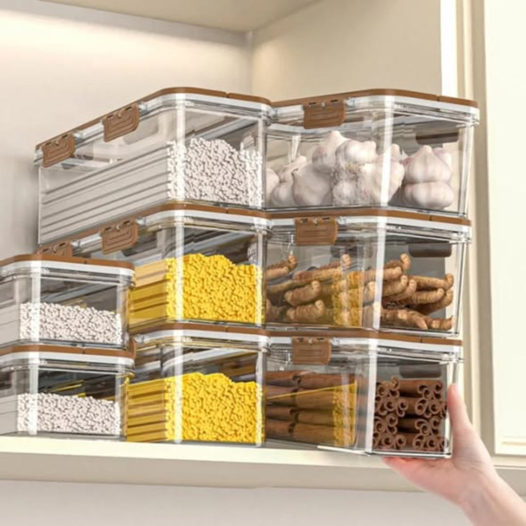 BPA free acrylic airtight storage container