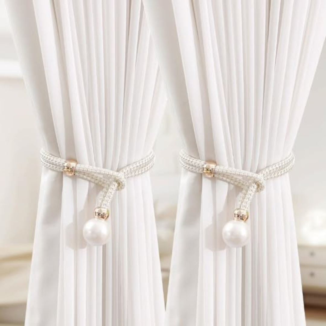 Pearl Curtain Tiebacks