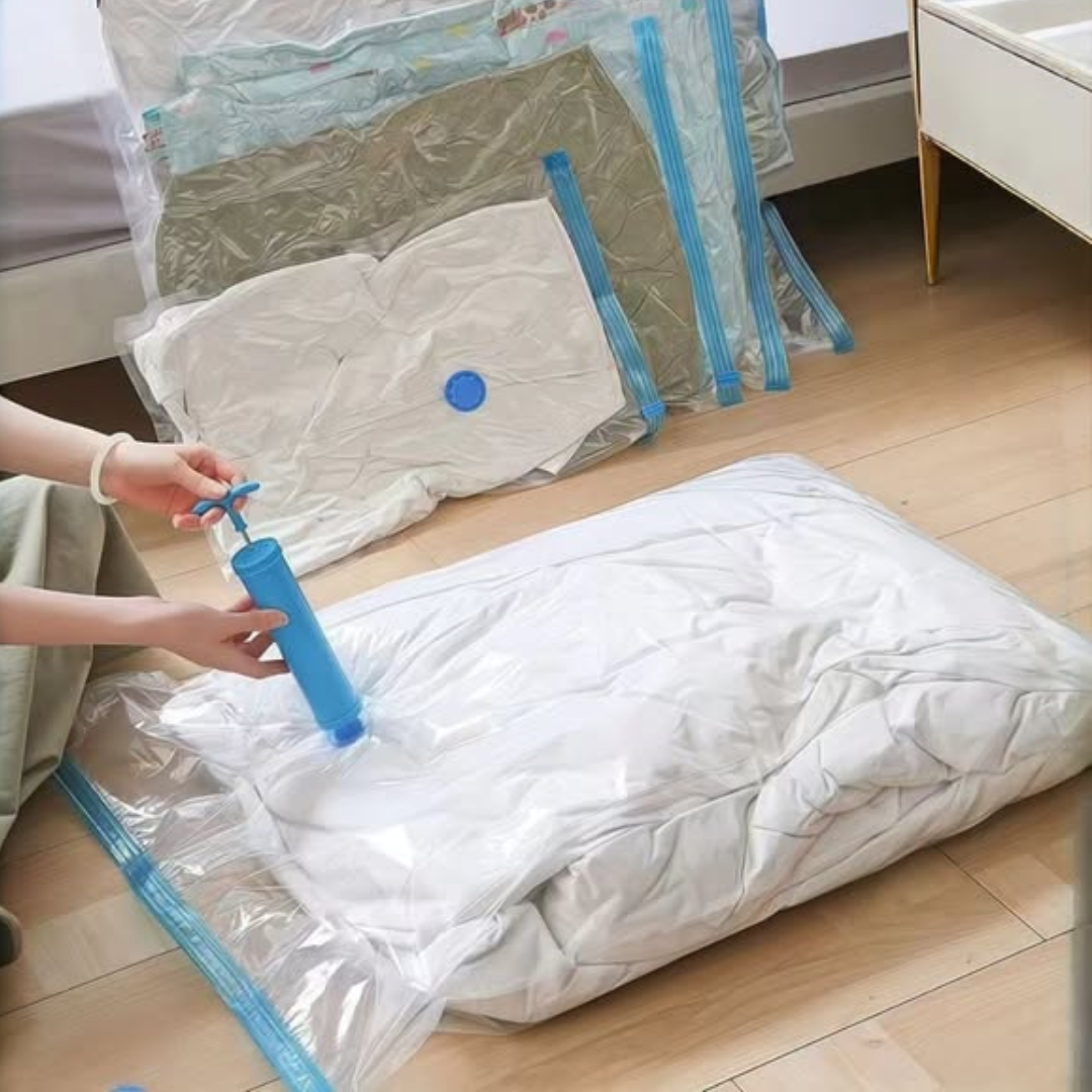 5-Piece Vacuum Storage Bags with Pump