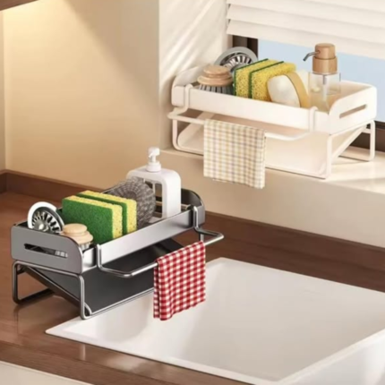 Kitchen Sink Sponge Rack