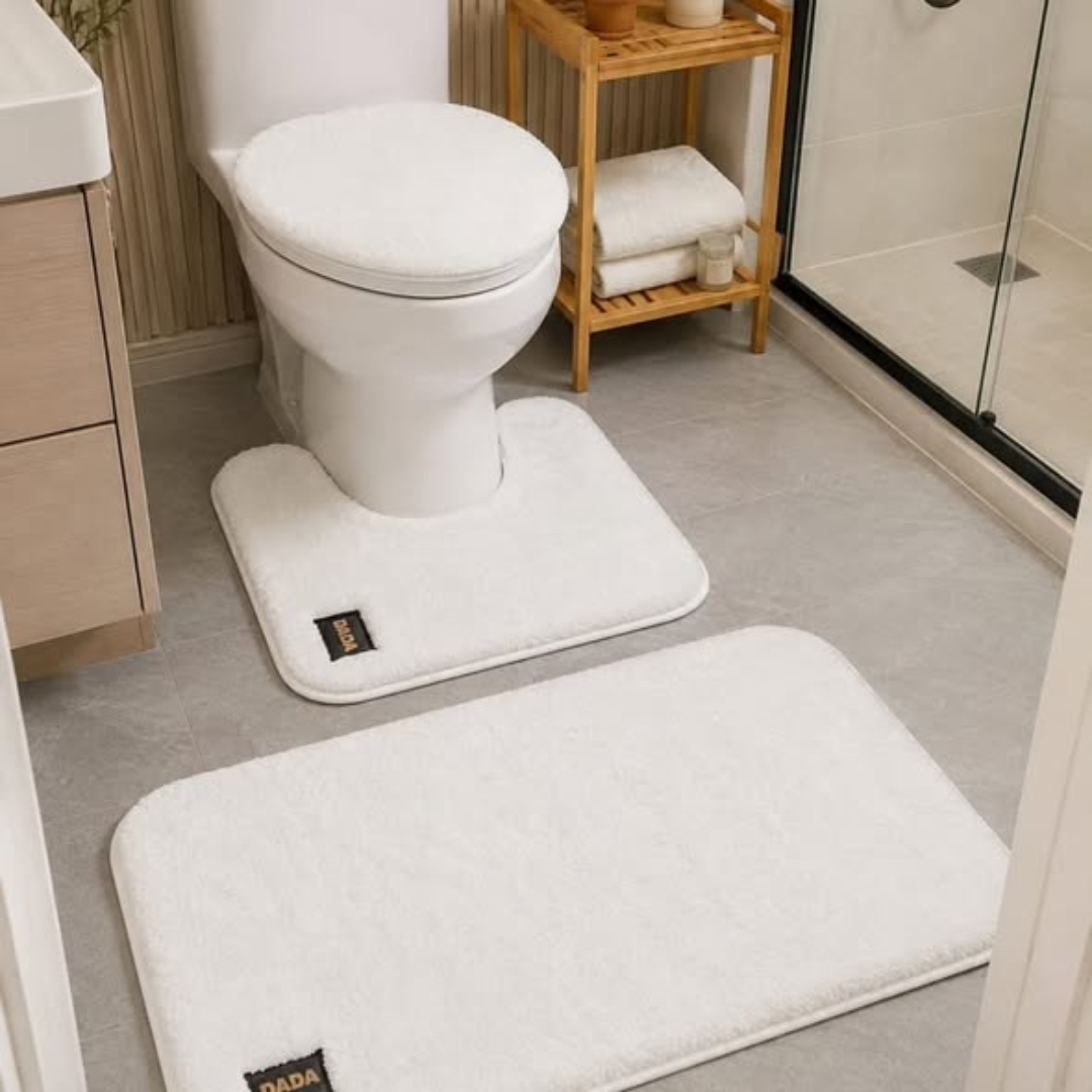 3 Pcs Bathroom Mats