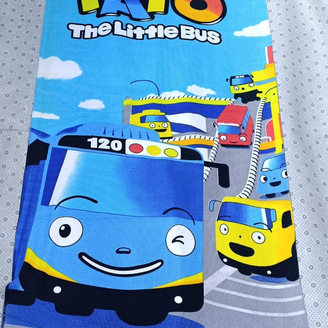 Cartoon Themed Kids Towel