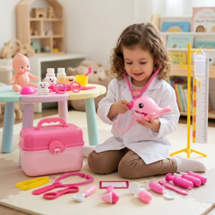 53pcs Children Doctor Playset