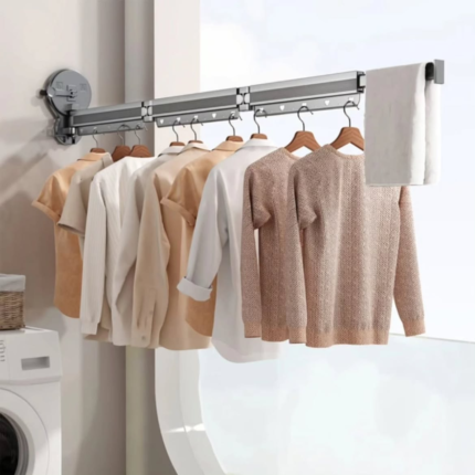 Retractable Clothes Drying Rack