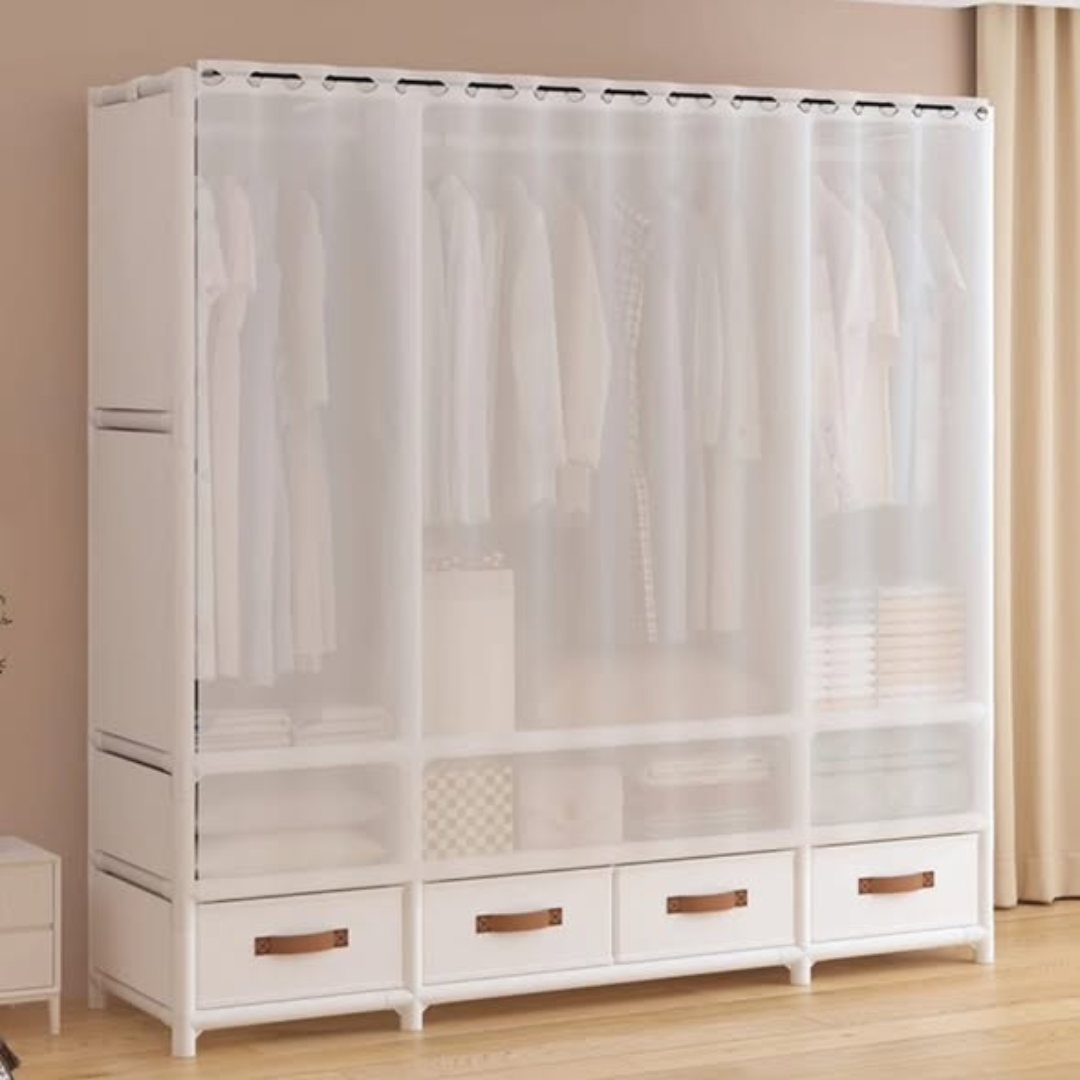 Heavy Duty Metallic Wardrobe