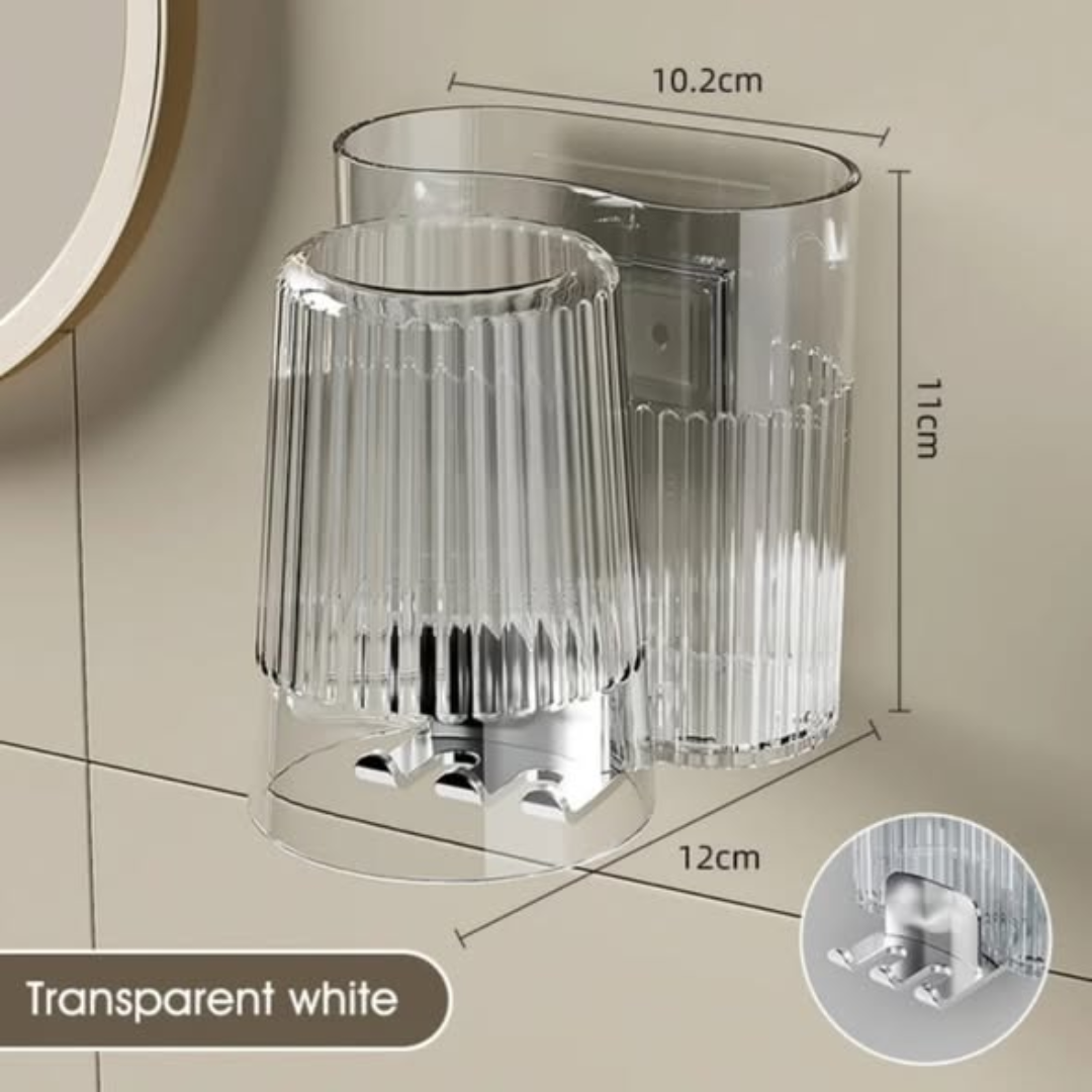 Toothbrush Holder With Gaggle Cup